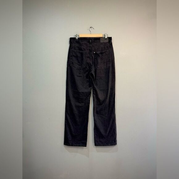 Black &Denim Ultra-High Waist Wide-Leg Jeans Size 10 EUC - Picture 2 of 5